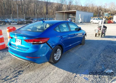 2018 Hyundai Elantra Se from USA, damaged, VIN 5NPD74LF4JH373759